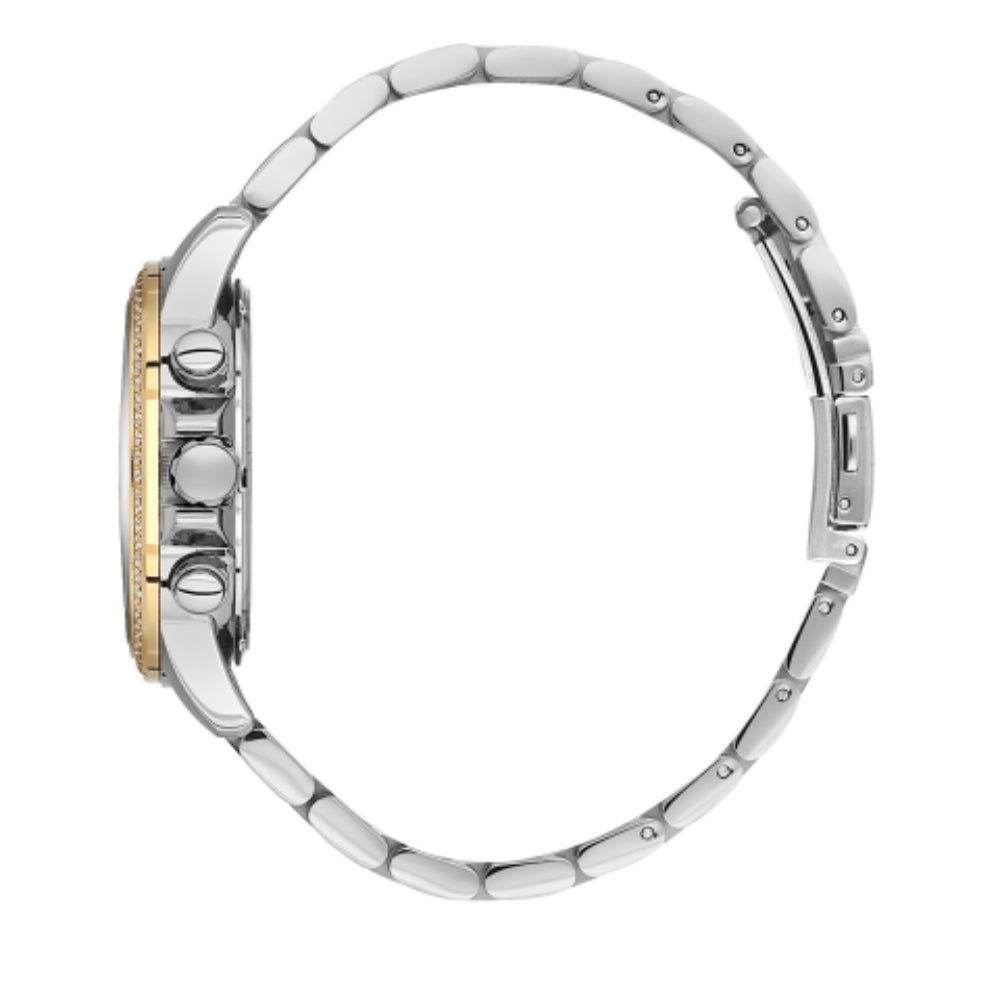 SANTA BARBARA SILVER DIAL TWO TONE LADIES WATCH SB.1.10621-4