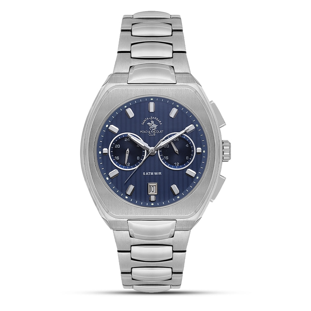 Santa Barbara Analog Blue Dial Men's Watch | SB.1.10622-3
