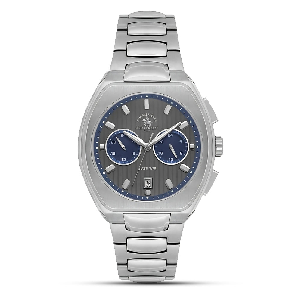 Santa Barbara Analog Grey Dial Men's Watch | SB.1.10622-4