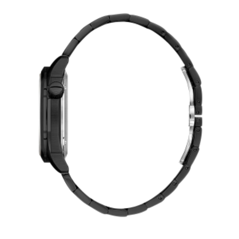 Santa Barbara Open Heart Automatic Black Dial Men's Watch | SB.1.10628-5