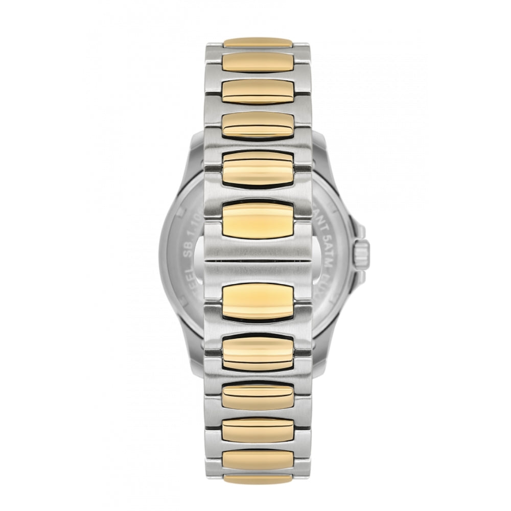 Santa Barbara Open Heart Automatic Silver Dial Watch | SB.1.10629-5
