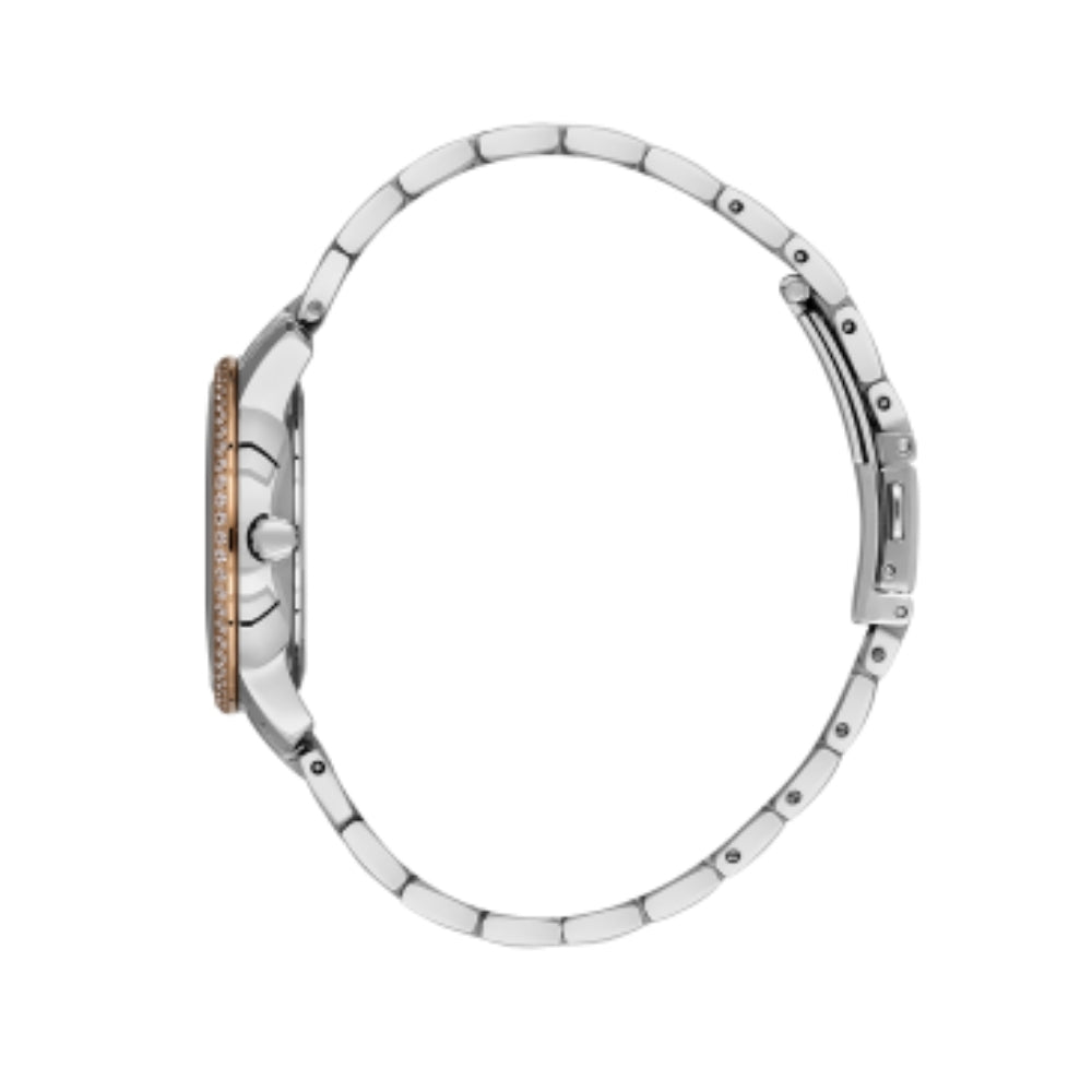 Santa Barbara Moon Phase Silver Dial Ladies Watch | SB.1.10638-5