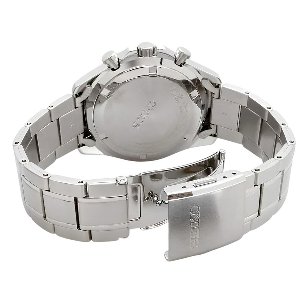 Seiko Spirit Chronograph Blue Dial Men's Watch SBTR011