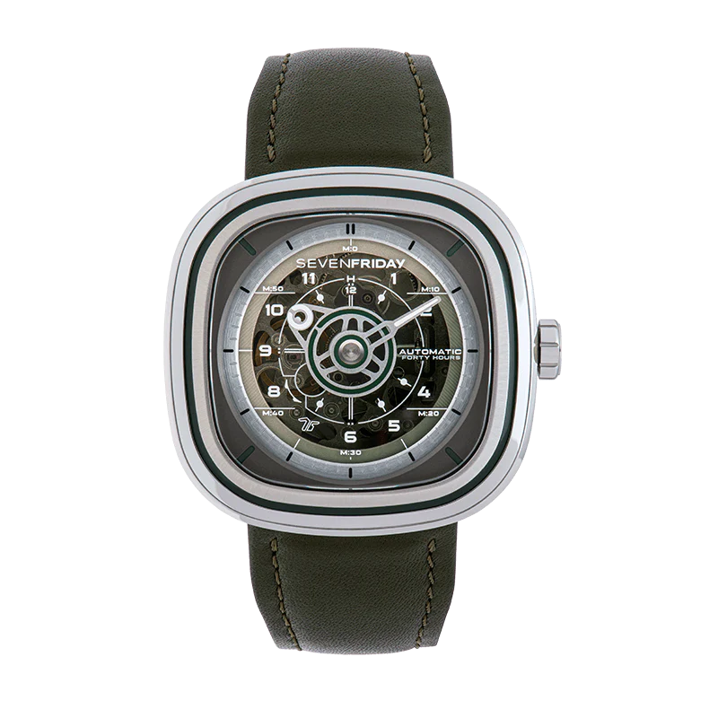 SevenFriday T1/06 GREEN-T Automatic Men's Watch| T Series