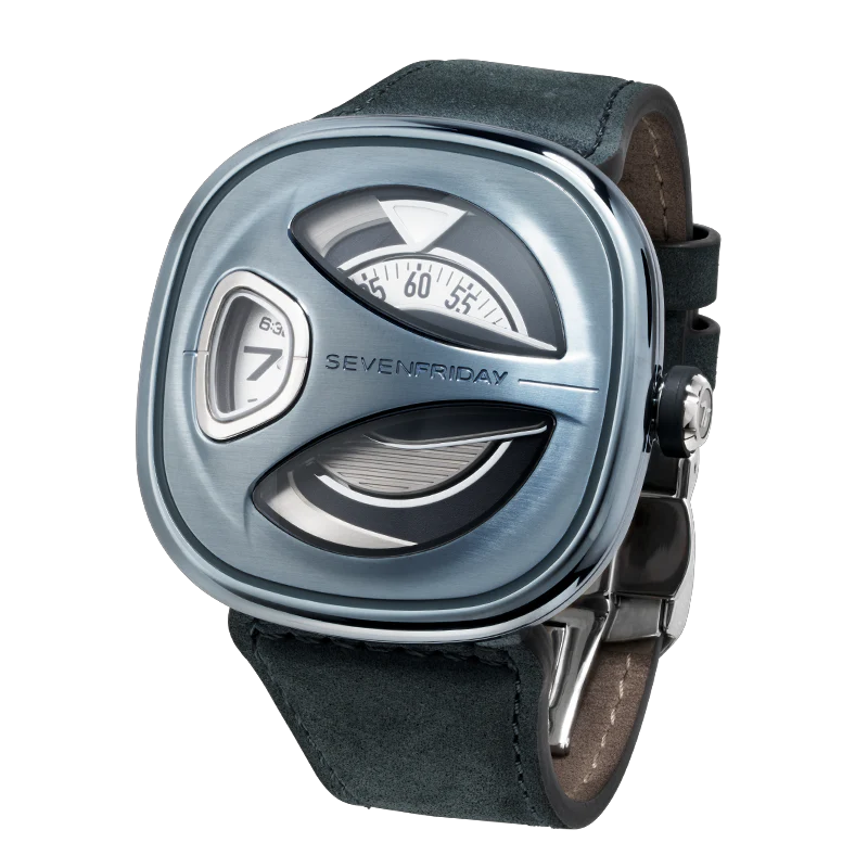 SevenFriday ME3/01 STONE BLUE Automatic Men's Watch| M Series