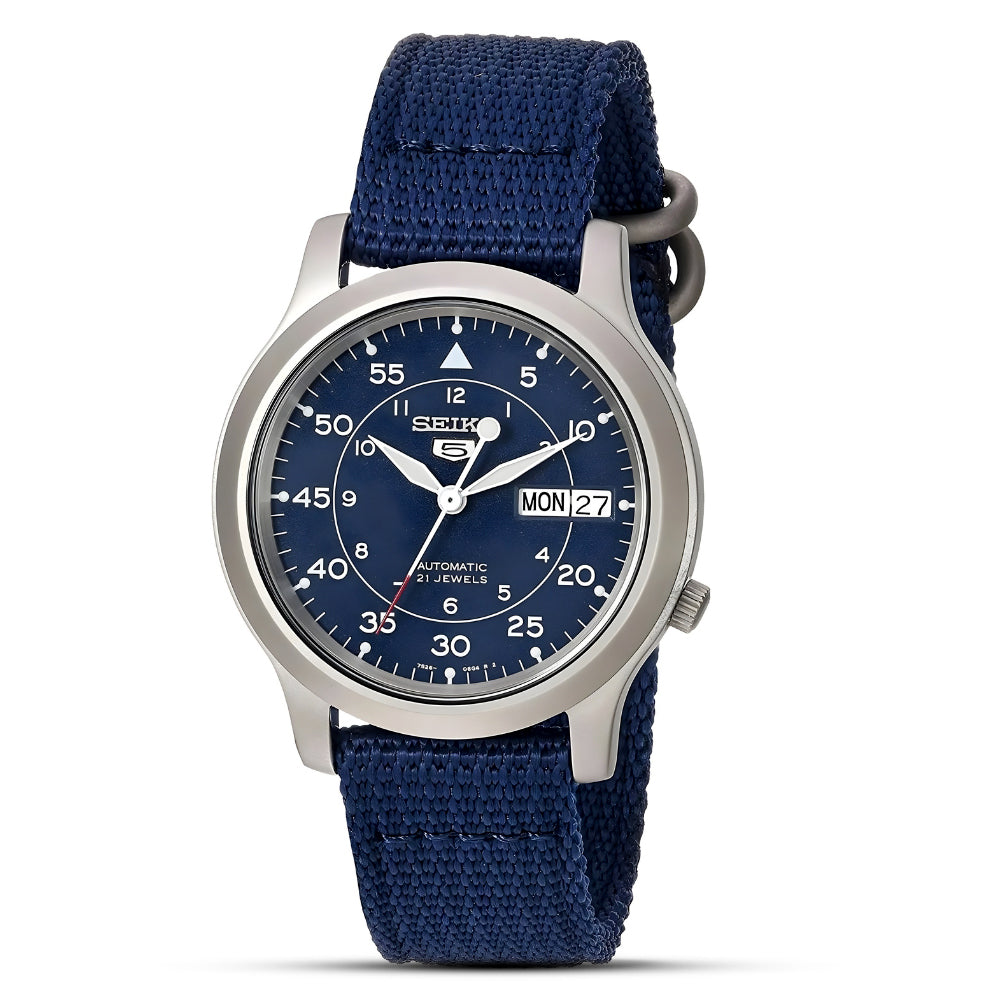 Seiko 5 Military Automatic Nylon Strap Men's Watch | SNK807K2