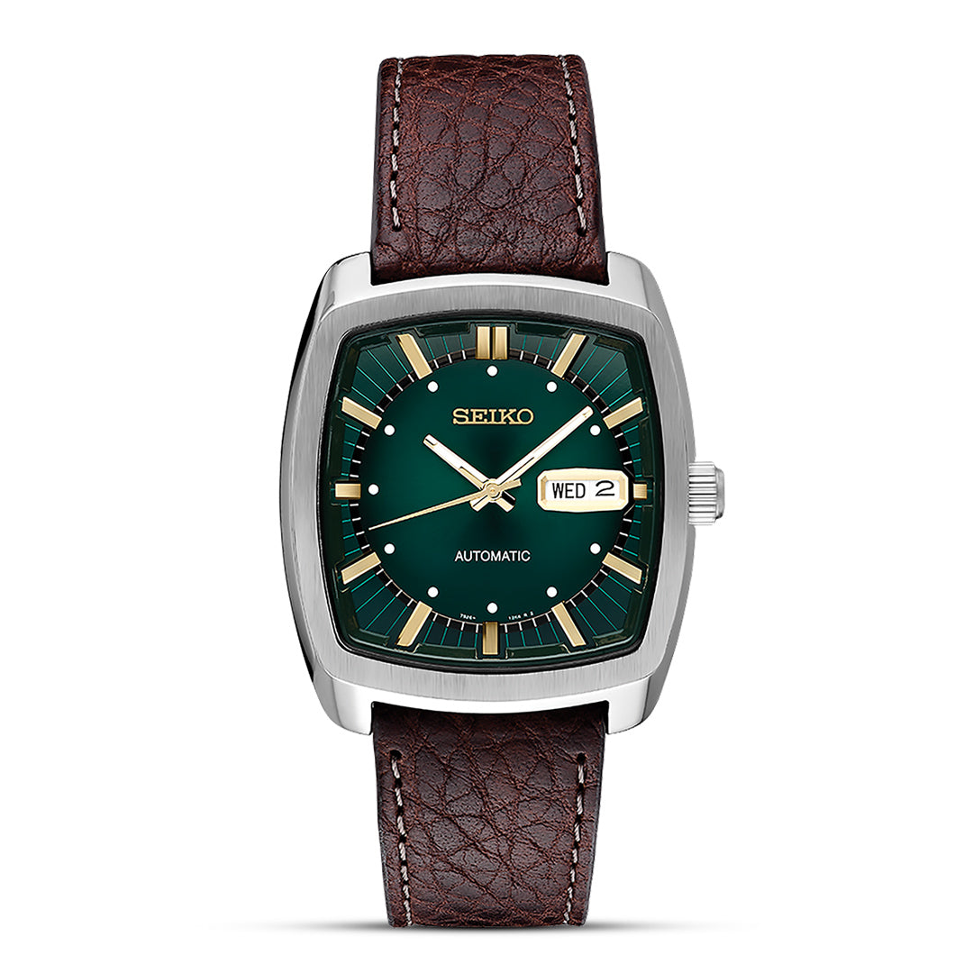 Seiko Re-Craft Automatic Green Dial Men's Watch SNKP27