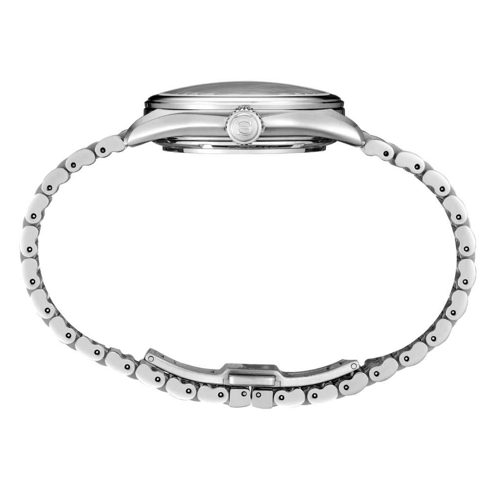 Seiko Presage 'Shiro-iro' Open Heart Black Dial Men's Watch | SPB471J1