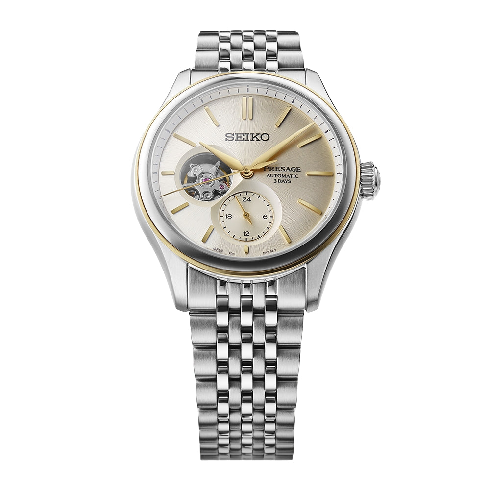 Seiko Presage Automatic Open Heart Dial Men's Watch | SPB480J1