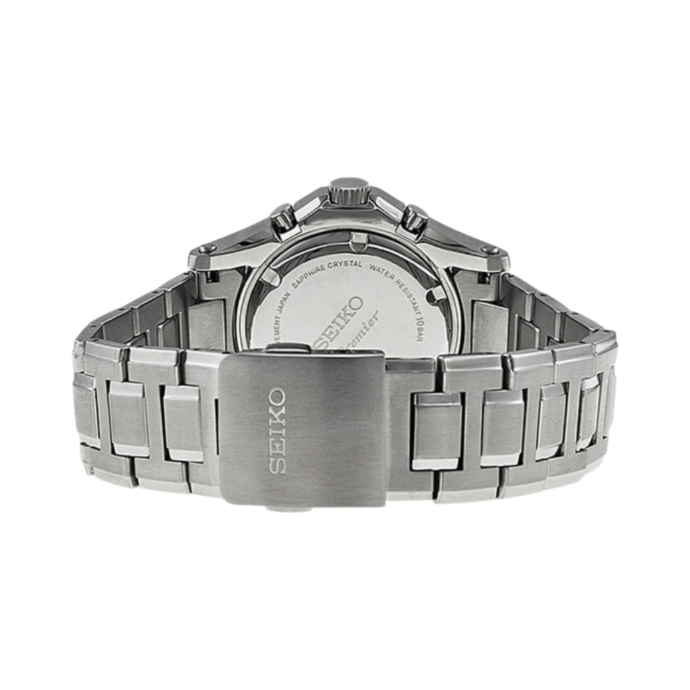 Seiko Premier Chronograph Black Dial Man's Watch | SPC051P1