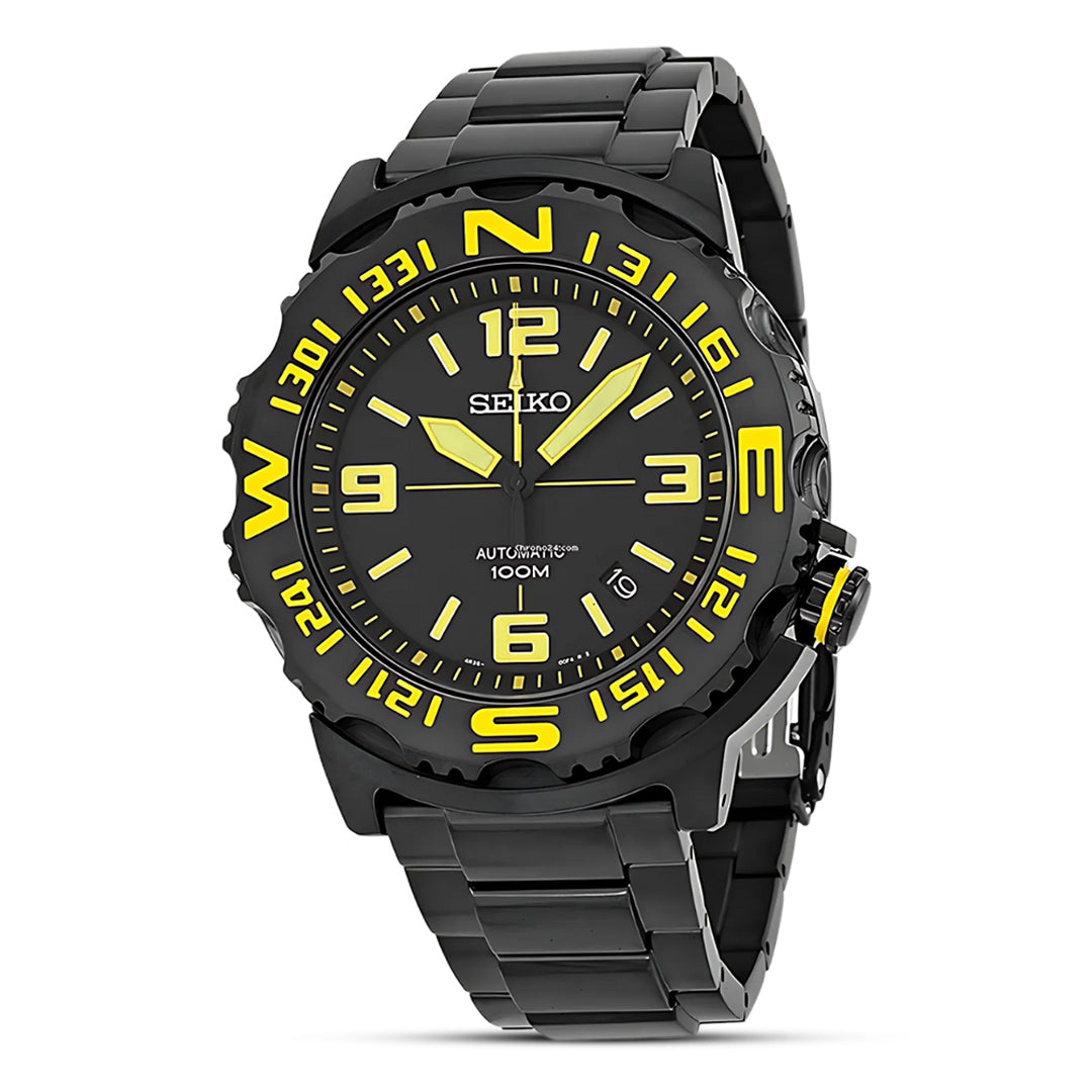 Seiko Field Monster Superior Automatic Black Dial Men's Watch | SRP449K1