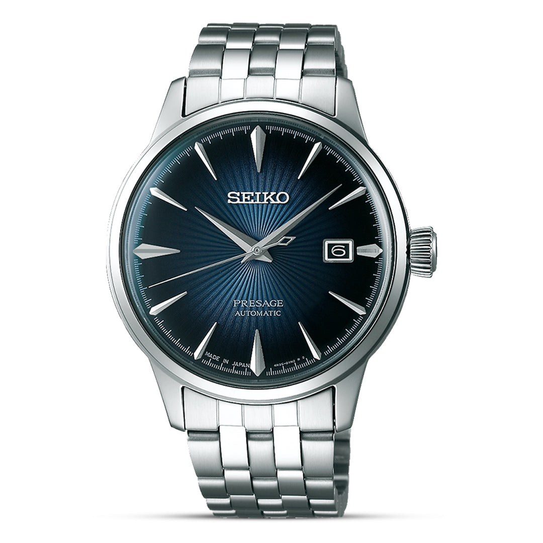 SEIKO PRESAGE AUTOMATIC COCKTAIL TIME THE BLUE MOON WATCH | SRPB41J1