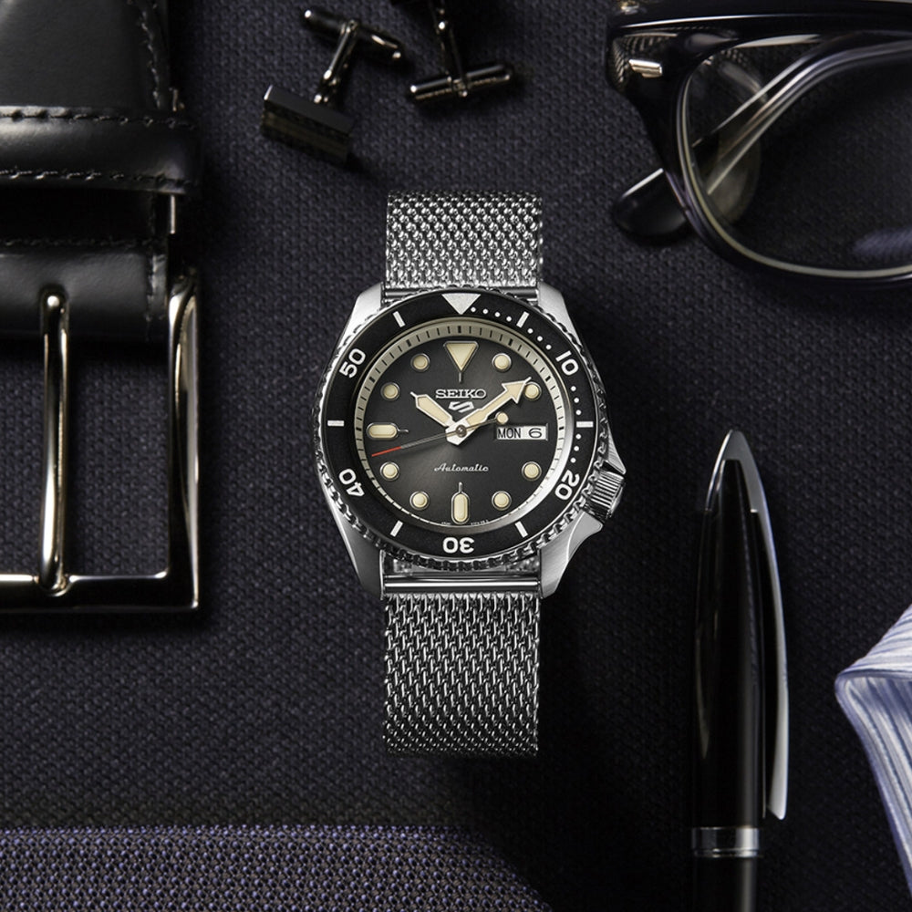 Seiko 5 Sports Automatic Black Dial Men's Watch | SRPD73K1