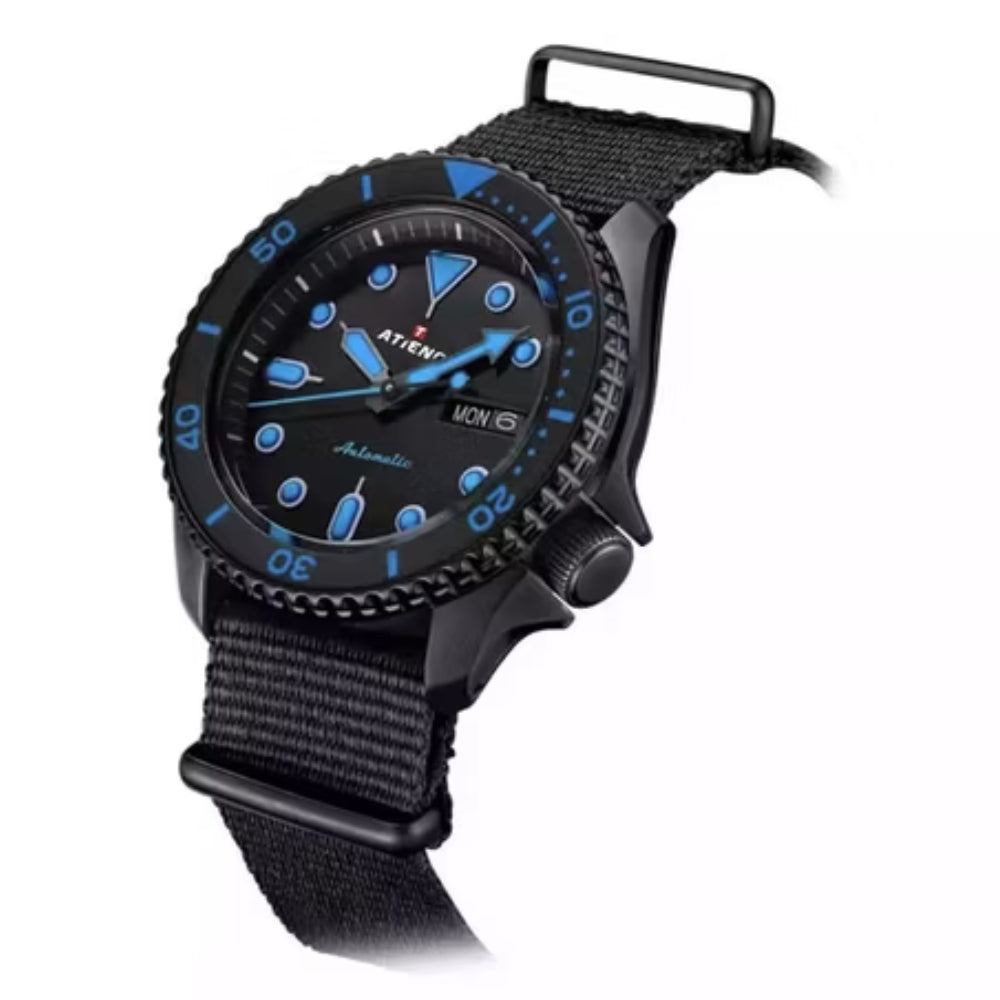 Seiko 5 Sports "Street" Stealth Black Automatic Men's Watch | SRPD81K1