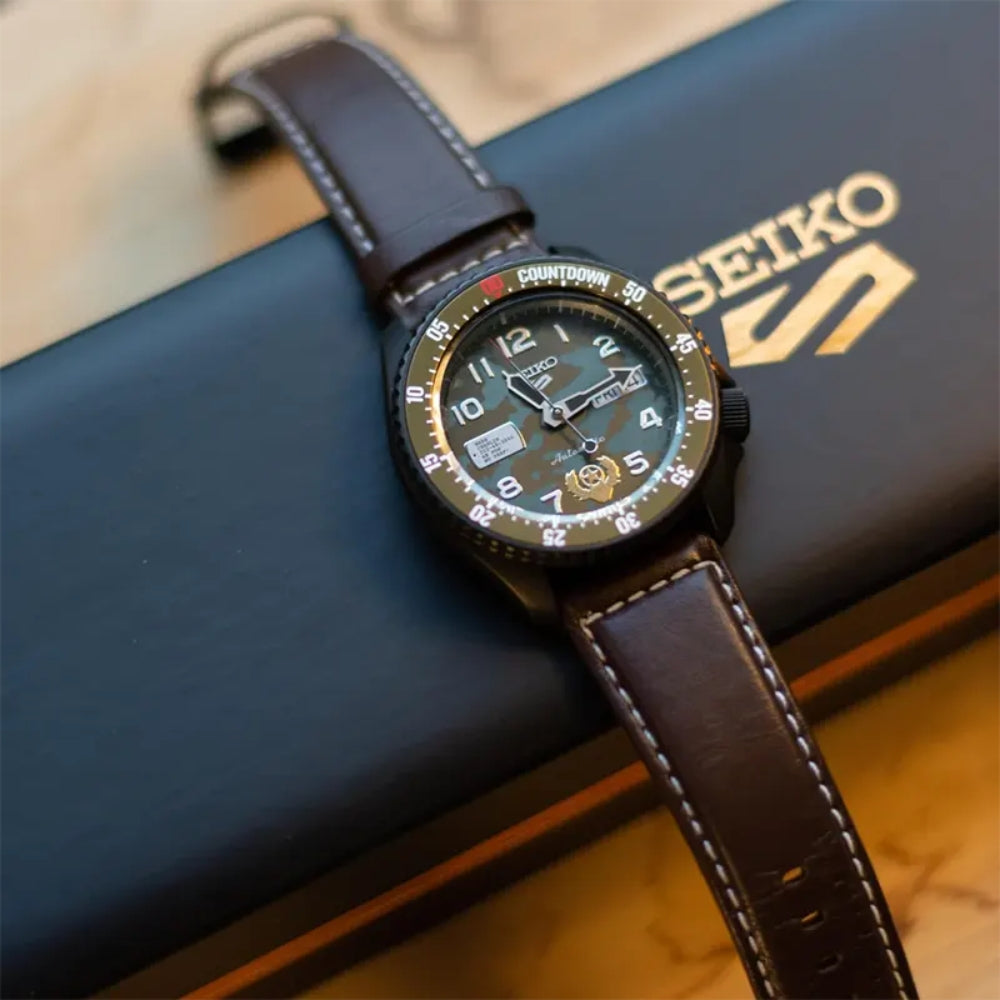 Seiko "Street Fighter Guile" Limited Edition Automatic Watch | SRPF21K1