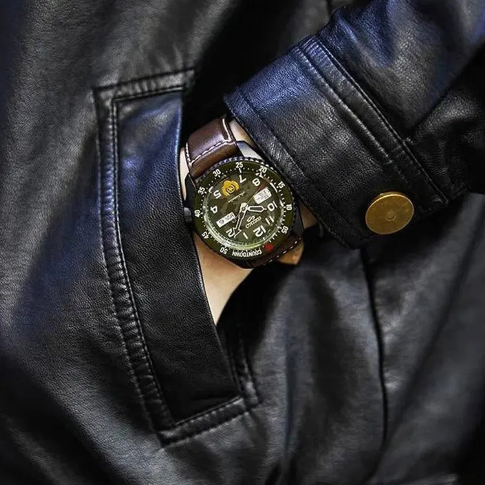 Seiko "Street Fighter Guile" Limited Edition Automatic Watch | SRPF21K1