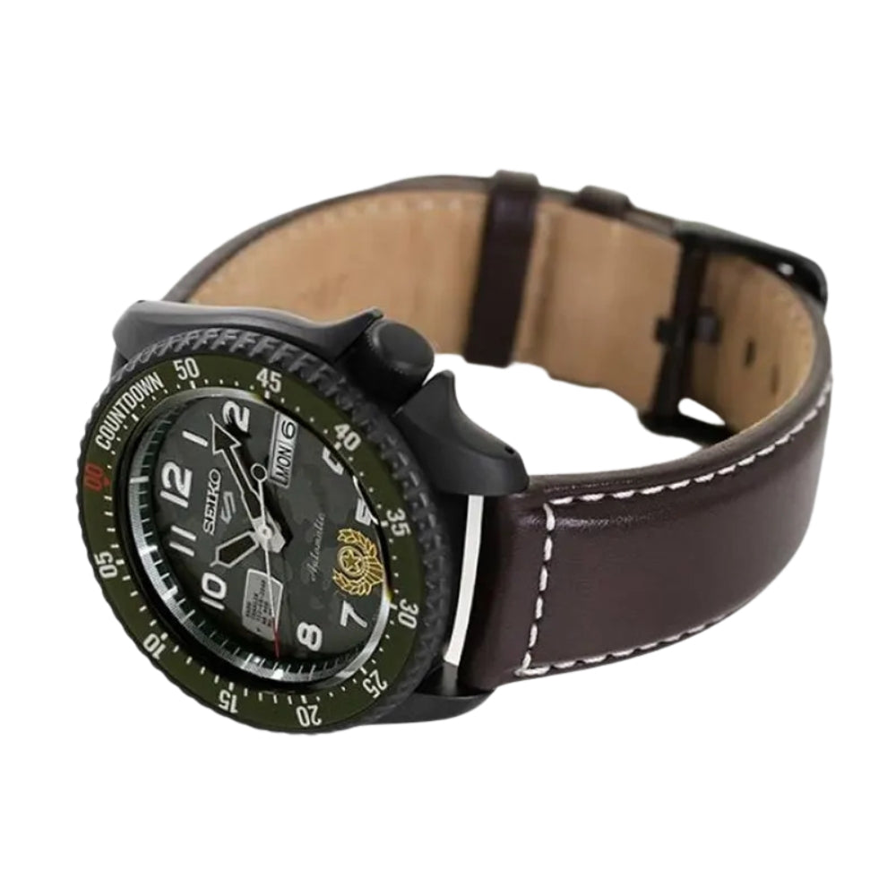 Seiko "Street Fighter Guile" Limited Edition Automatic Watch | SRPF21K1