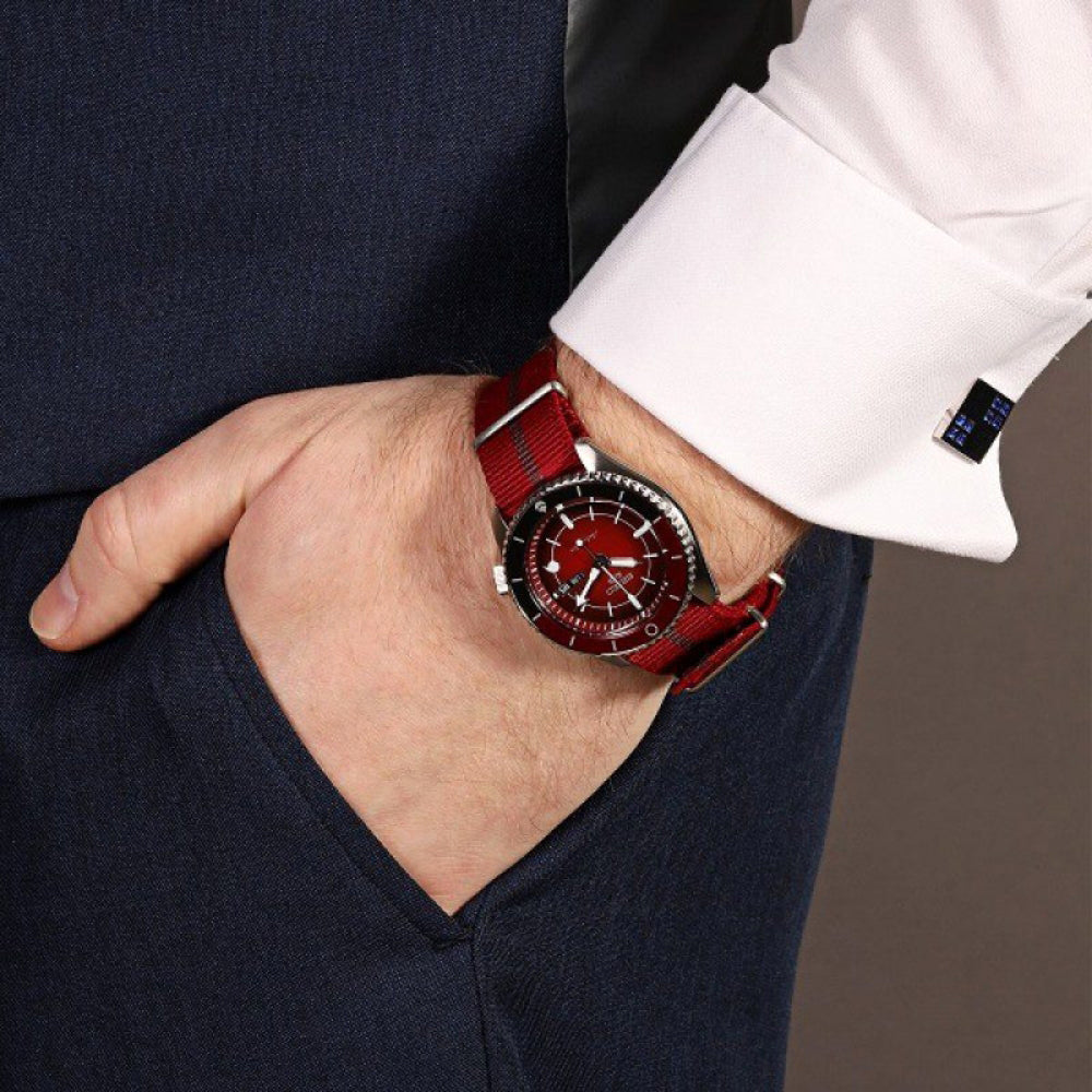 Seiko 5 NARUTO & BORUTO "SARADA" Limited Edition Watch | SRPF67K1