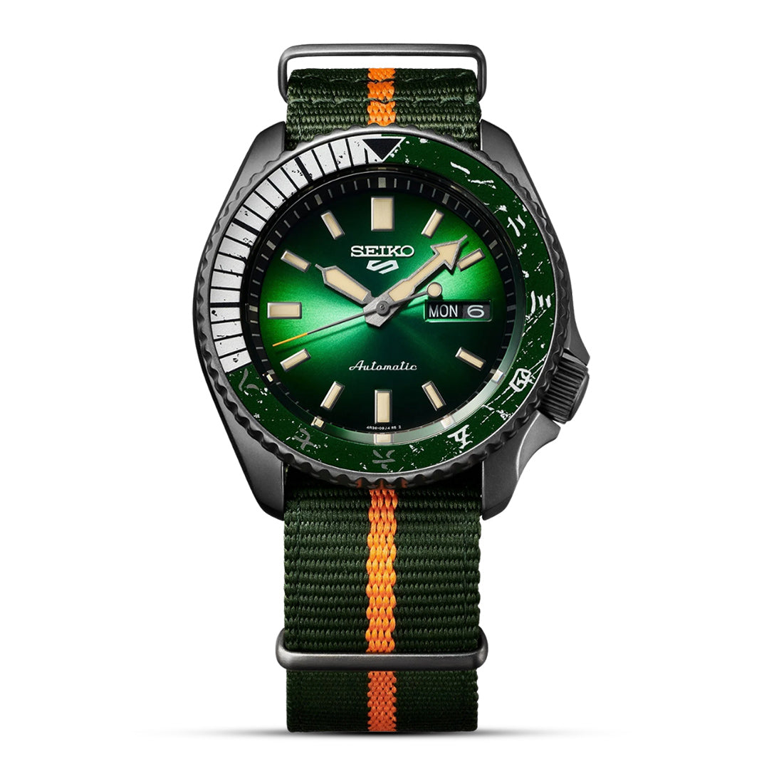 Seiko 5 Sports 'Boruto & Naruto" Lee Limited Edition Watch SRPF73K1