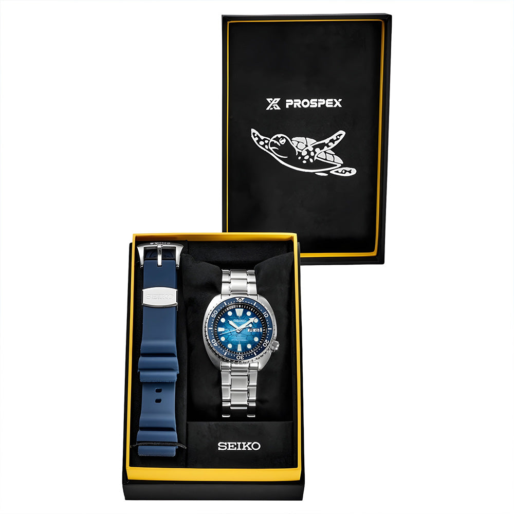 SEIKO 'Silfra' Prospex "King Turtle" Special Edition Watch SRPH59