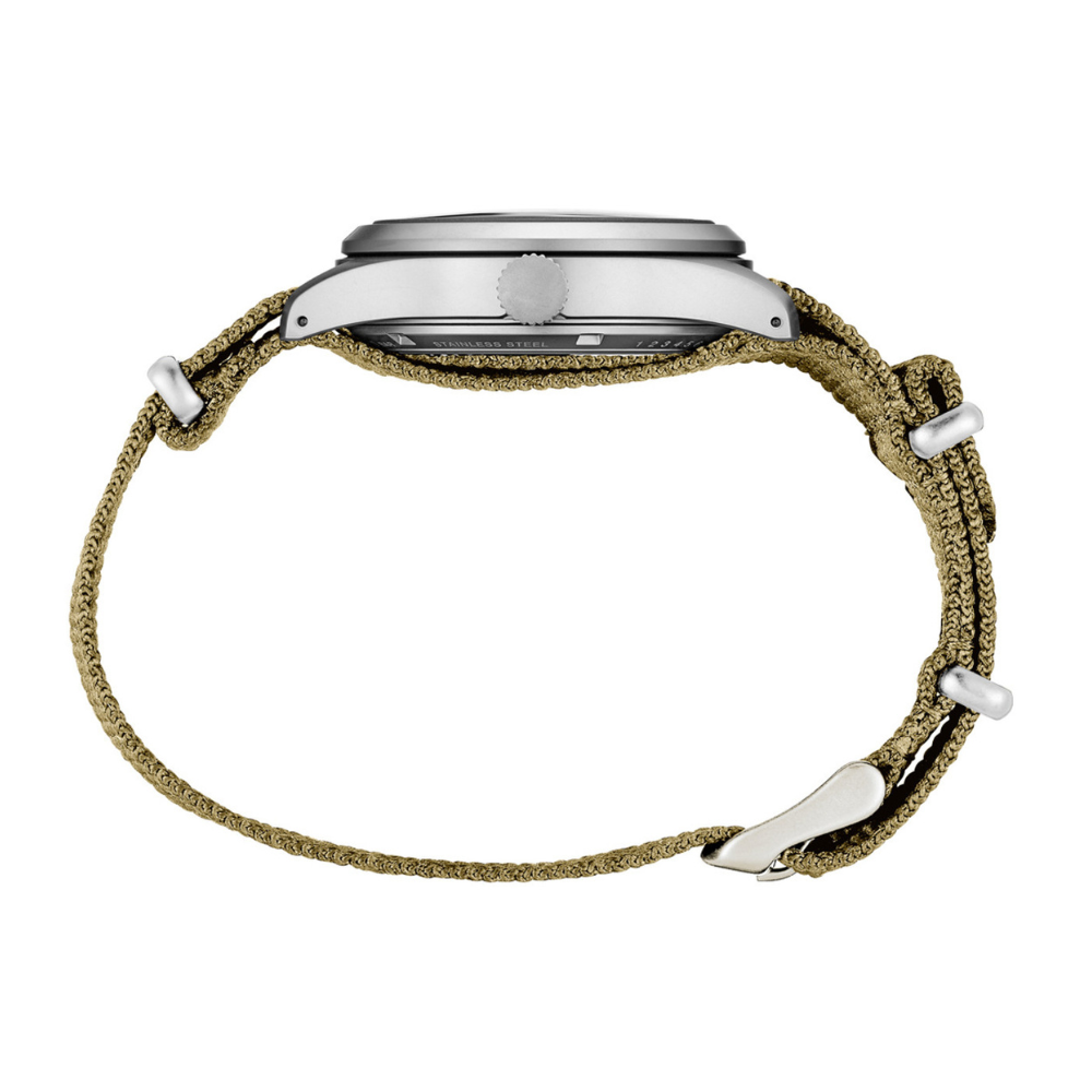 SEIKO 5 Sport Beige Dial Nylon Automatic Watch SRPJ83