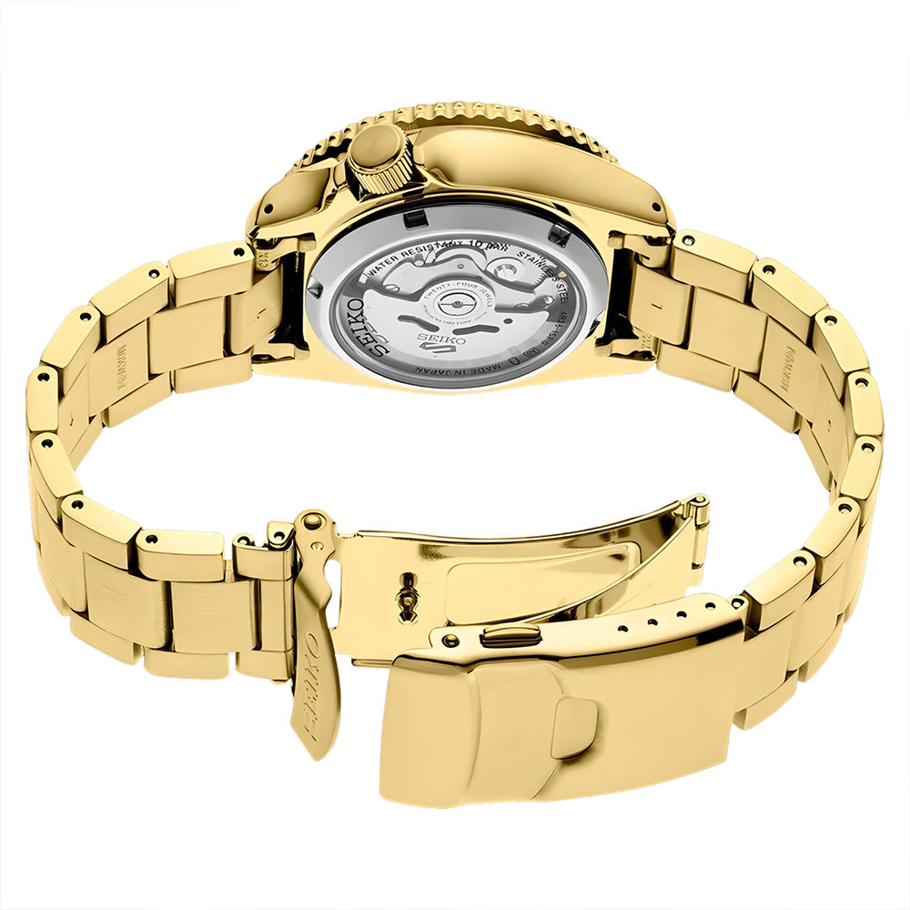 Seiko 5 U.S. Special Creation Gold Tone Automatic Watch SRPK20