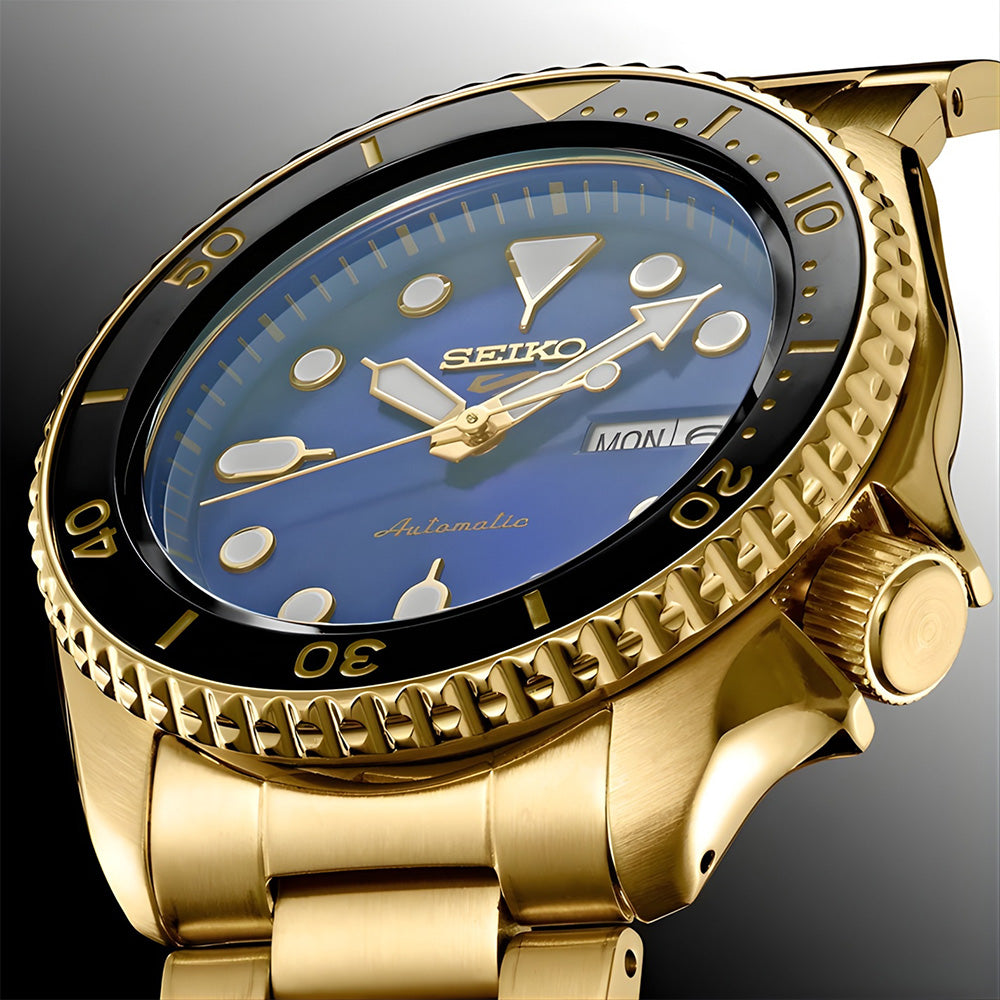Seiko 5 U.S. Special Creation Gold Tone Automatic Watch SRPK20