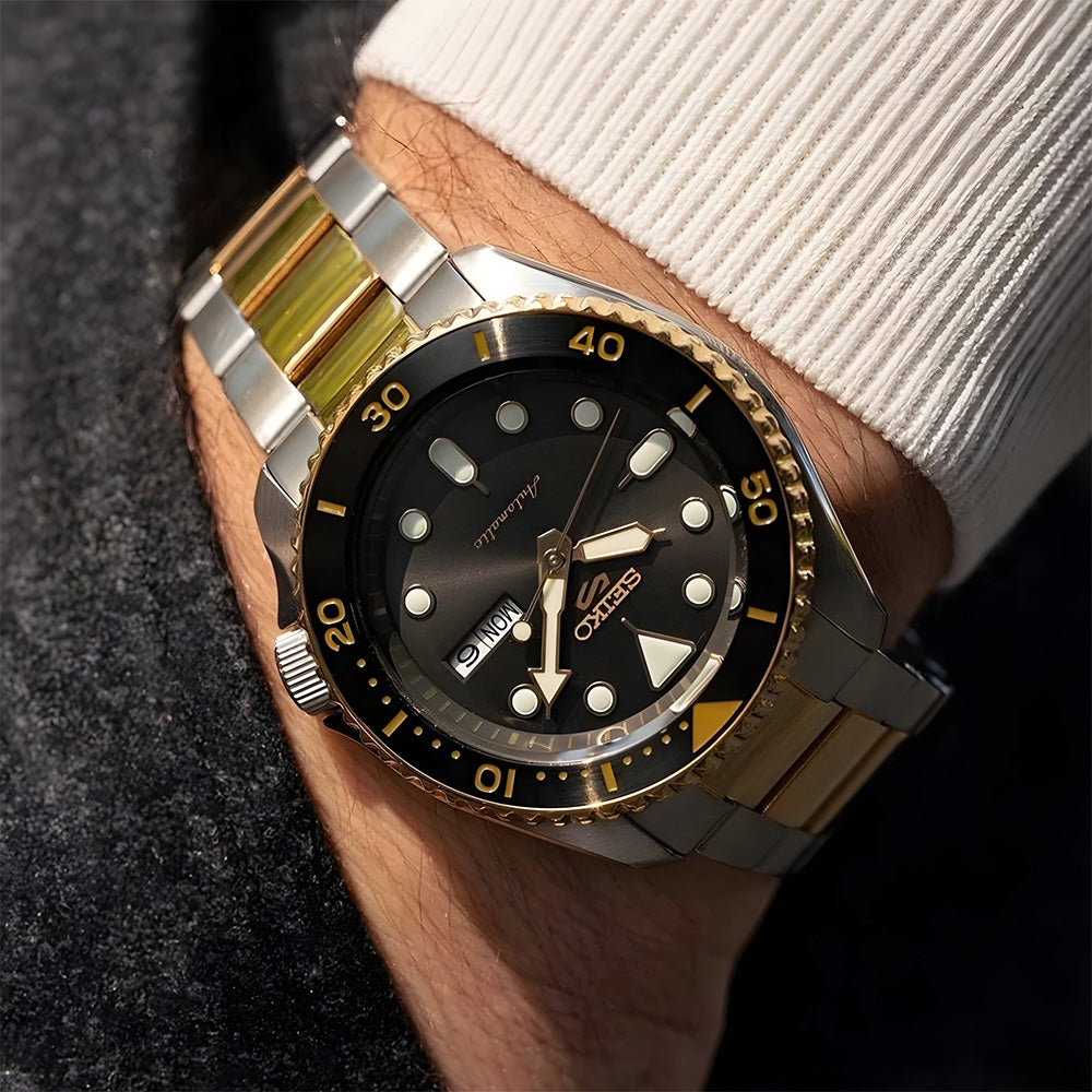 Seiko 5 U.S. Special Creation Two Tone Automatic Watch SRPK22