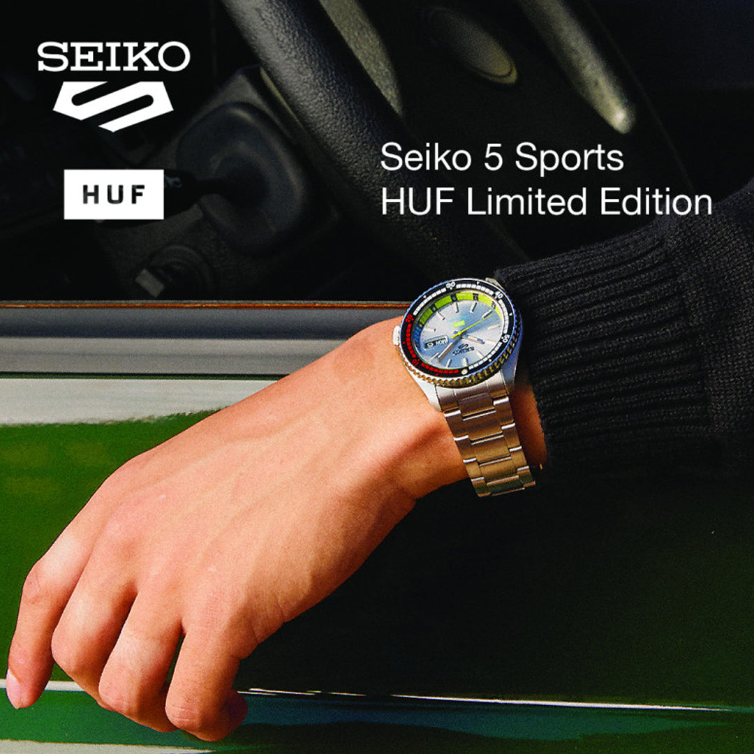Seiko 5 Sports SKX x HUF Limited Edition Men's Watch | SRPL33K1