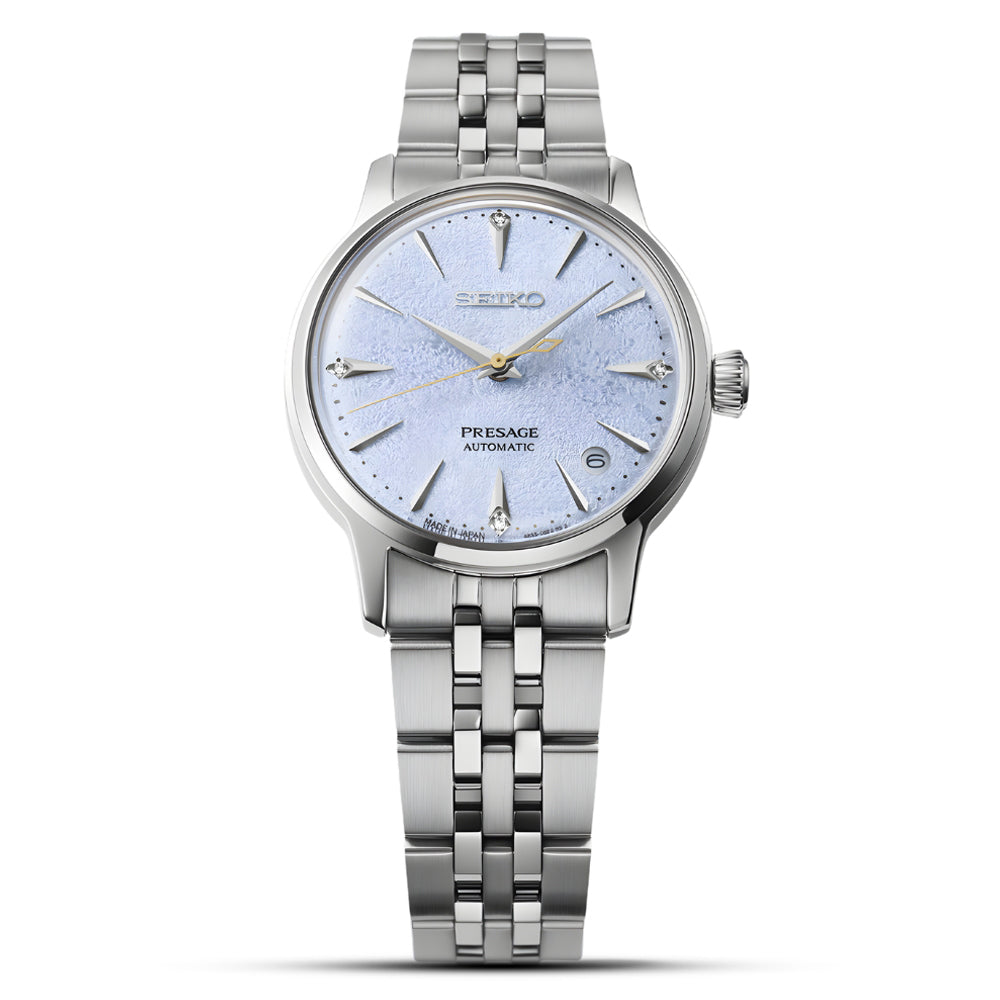 Seiko Presage "Frozen Skydiving" Dial with Diamond Ladies Watch SRPL61J1