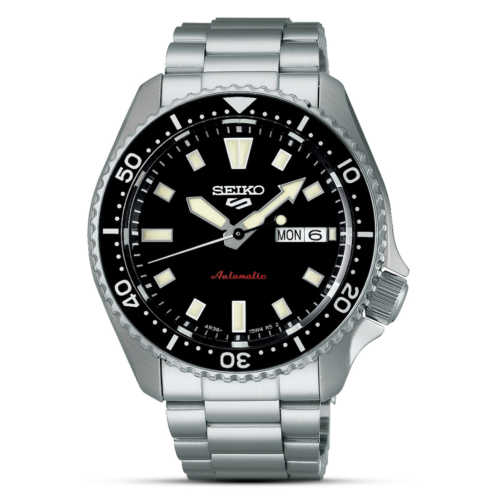 Seiko 5 Sports Skx Series Automatic Black Dial Men's Watch | SRPL85
