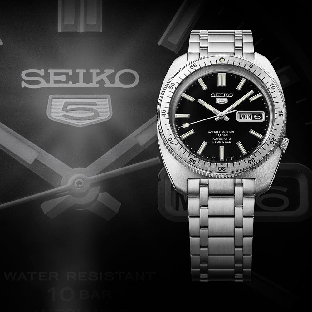 Seiko 5 Sabine 'Heritage Design' Recreation Limited Edition Watch SRPL93K1