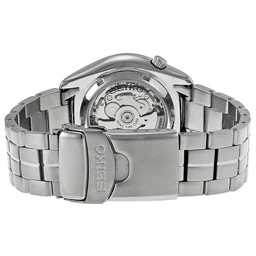 Seiko 5 Sports Red Ring Automatic White Dial Watch SSA061K1