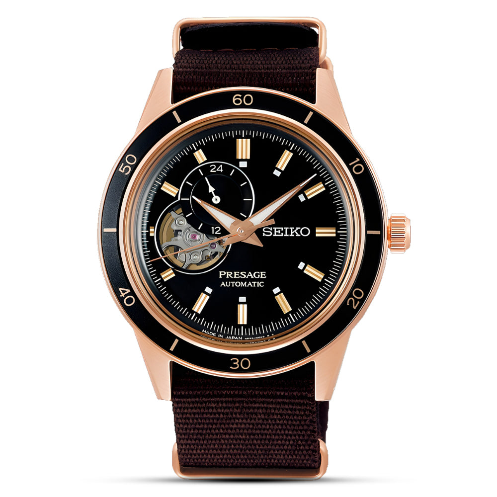 Seiko Presage Style 60's Open Heart Dial Men's Watch SSA426J1