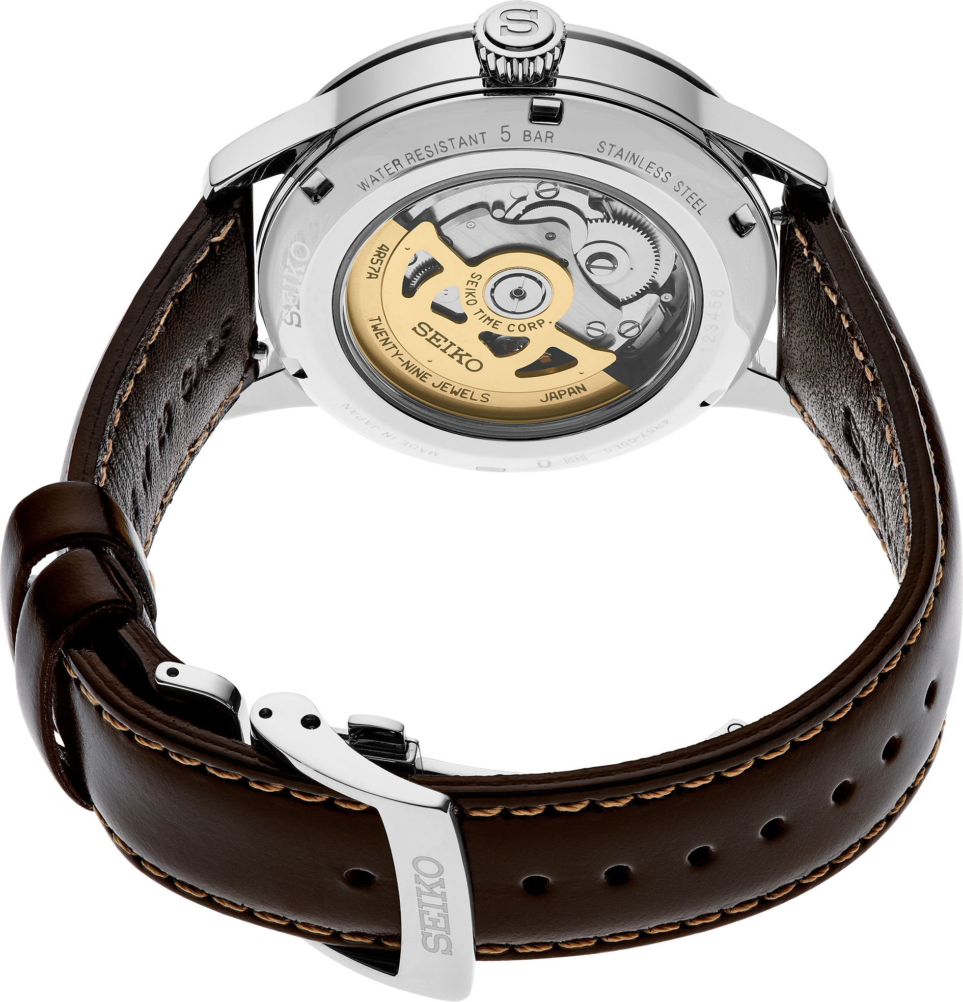 Seiko ‘Midnight’ Mockingbird Presage Cocktail Men's Watch| SSA459J1