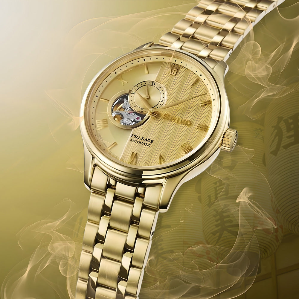 Seiko Presage 'Zen Garden Kyoto' Golden Age Men's Watch SSA468J1