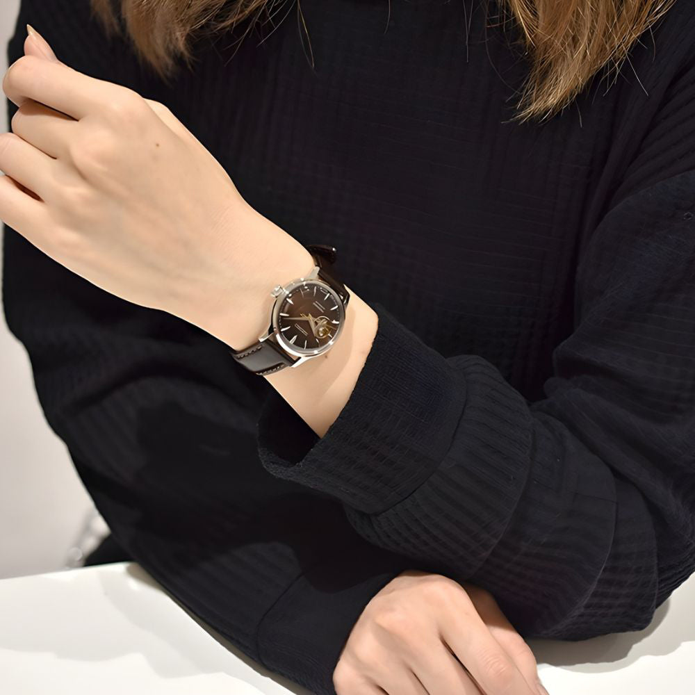 Seiko Presage Cocktail Time Brown Dial Ladies Watch SSA783J1