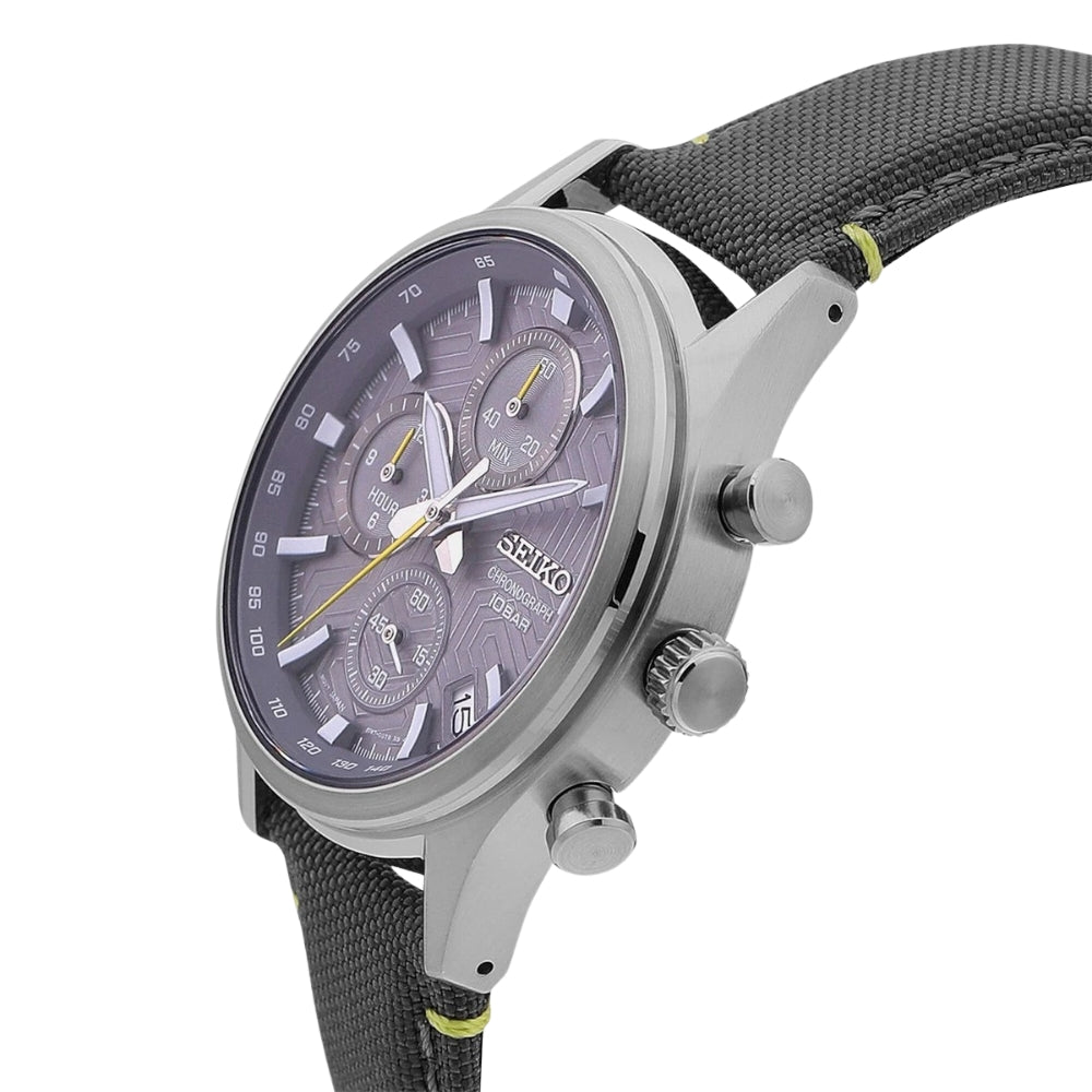 Seiko Sport Chronograph Grey Dial Men's Watch SSB423P1