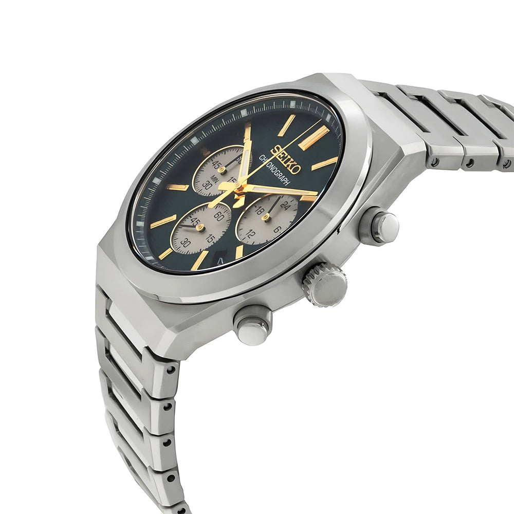 SEIKO CONCEPTUAL CHRONOGRAPH GREEN DIAL WATCH | SSB461P1