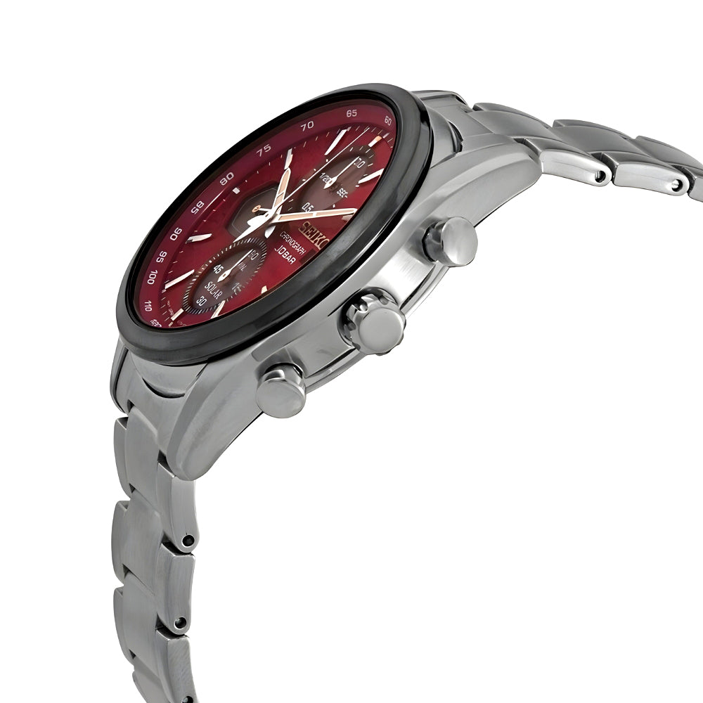 SEIKO Macchina Sportiva Red Dial Men's Watch | SSC771P1