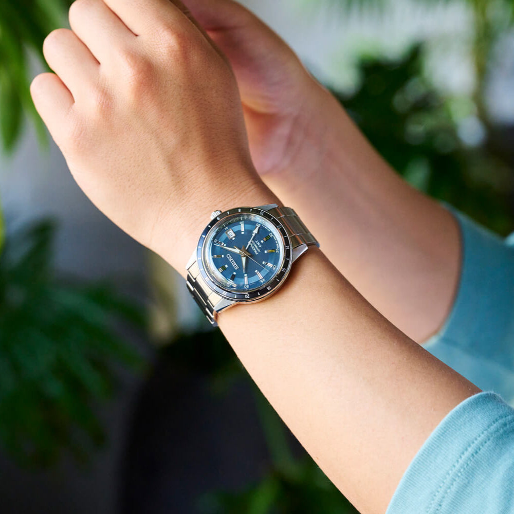 Seiko Presage G.M.T Style60's Automatic Watch SSK009J1