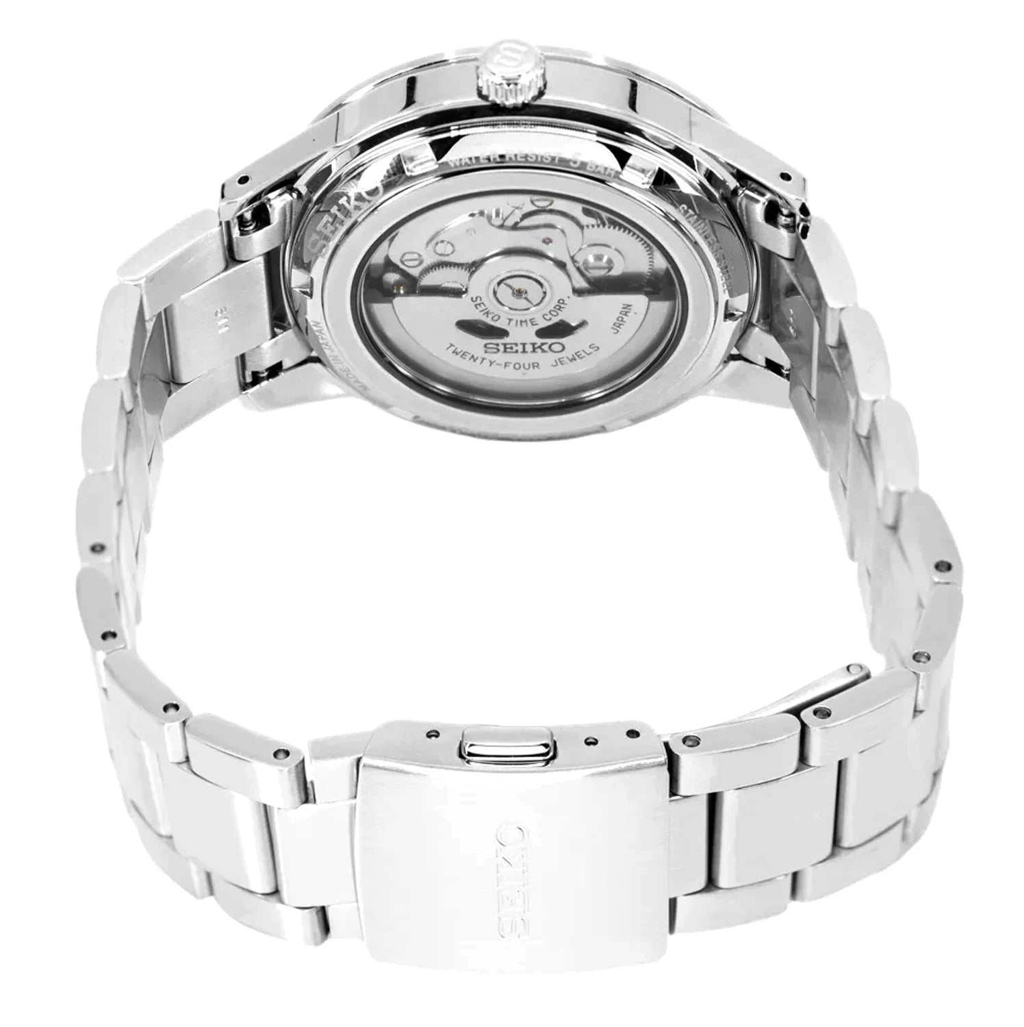 Seiko Presage G.M.T Style60's Automatic Watch SSK009J1