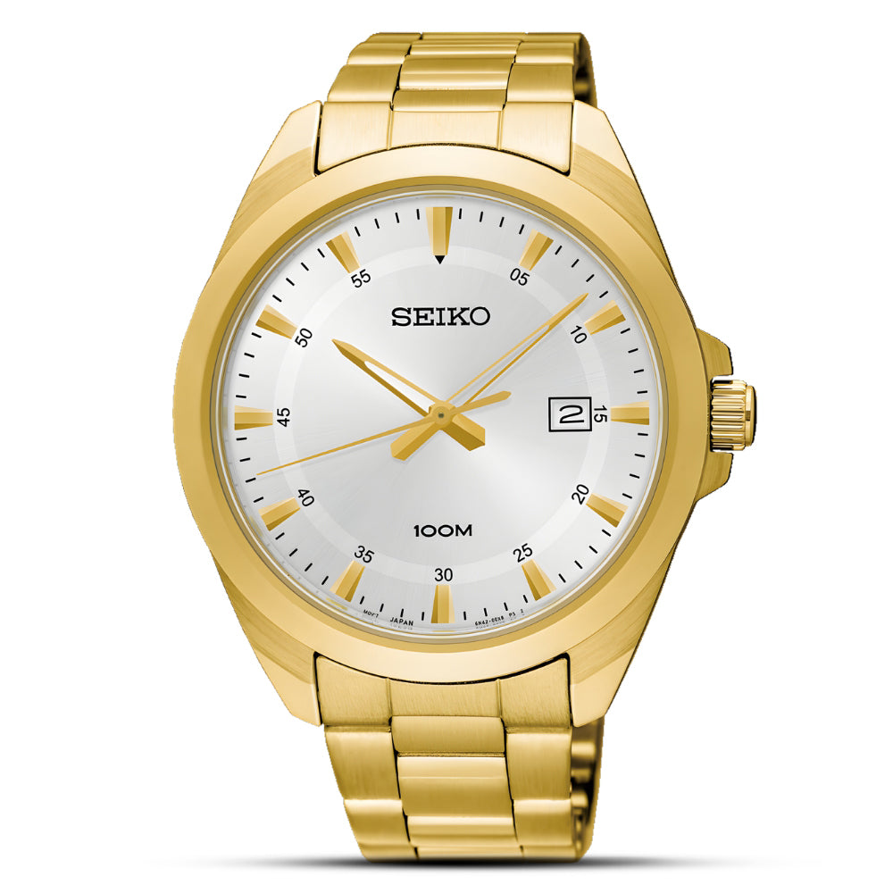 SEIKO Conceptual Quartz Silver Dial Men's Watch SUR212P1