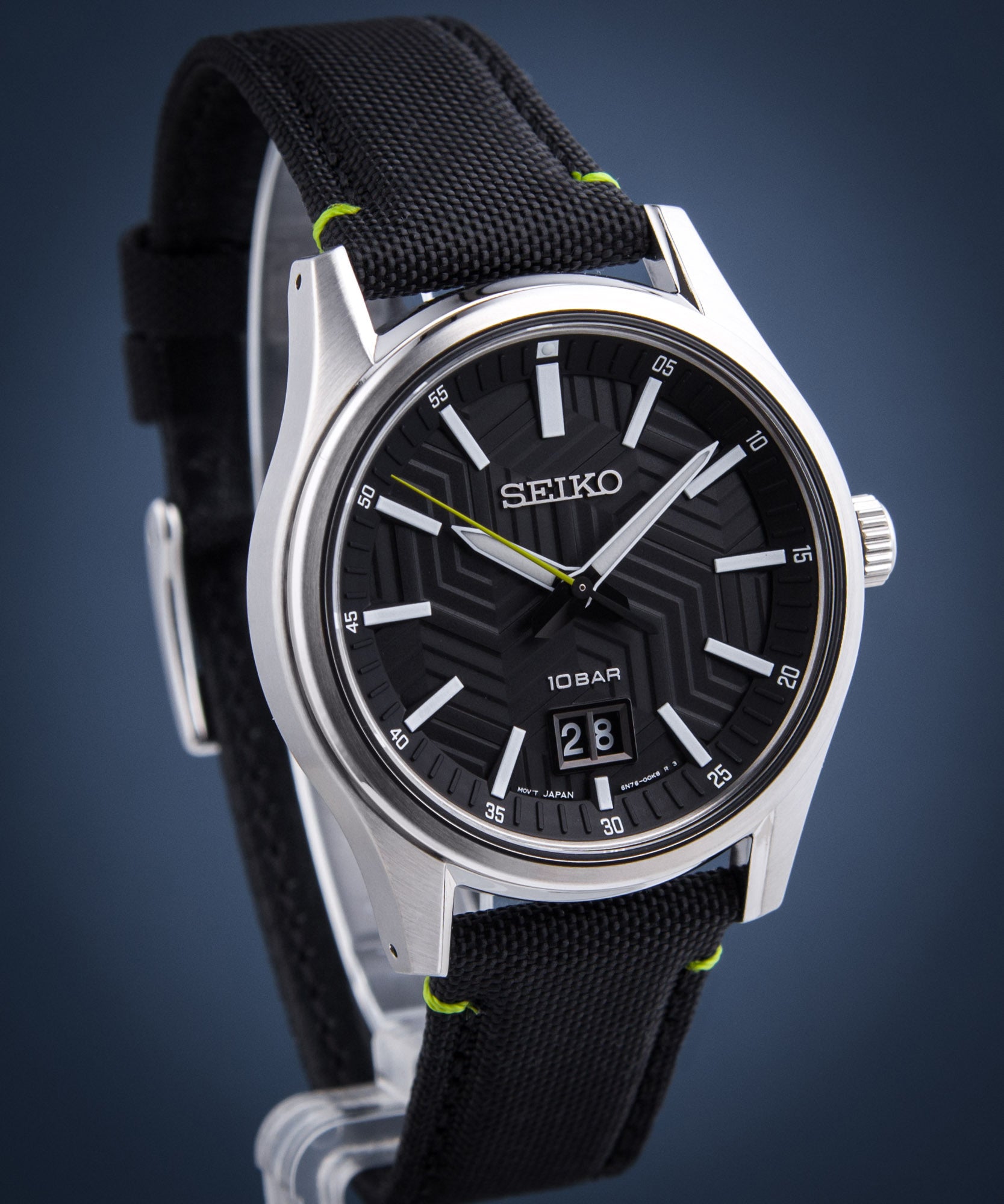 Seiko Essential Urban Style Sapphire Black Dial Watch | SUR517P1