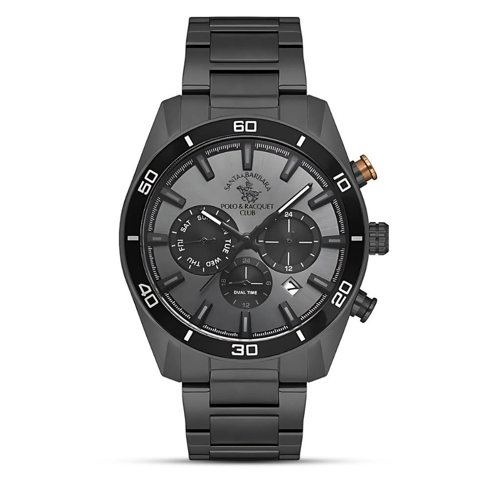 Santa Barbara Analog Black Dial Men's Watch | SB.1.10498-5