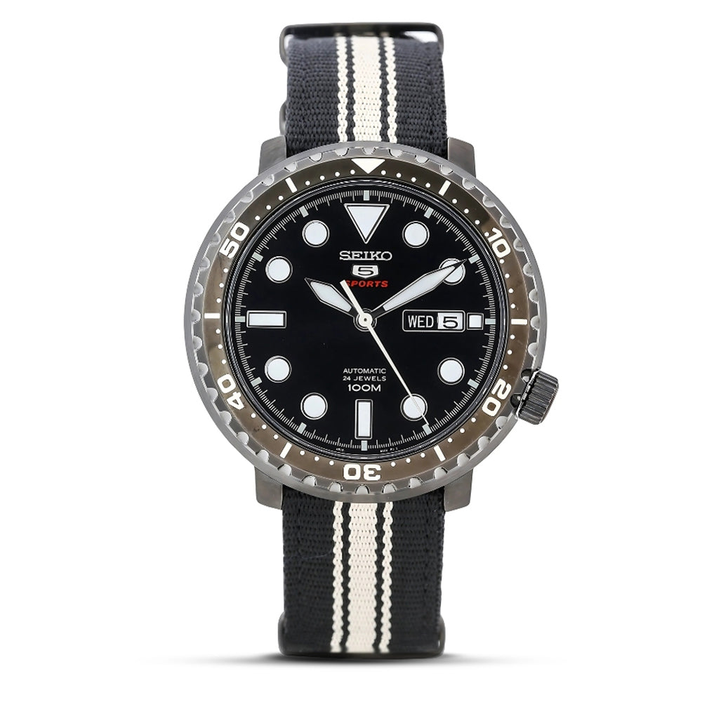 Seiko 5 Sports Automatic Bottle Cap Case Man's Watch | SRPC67K1