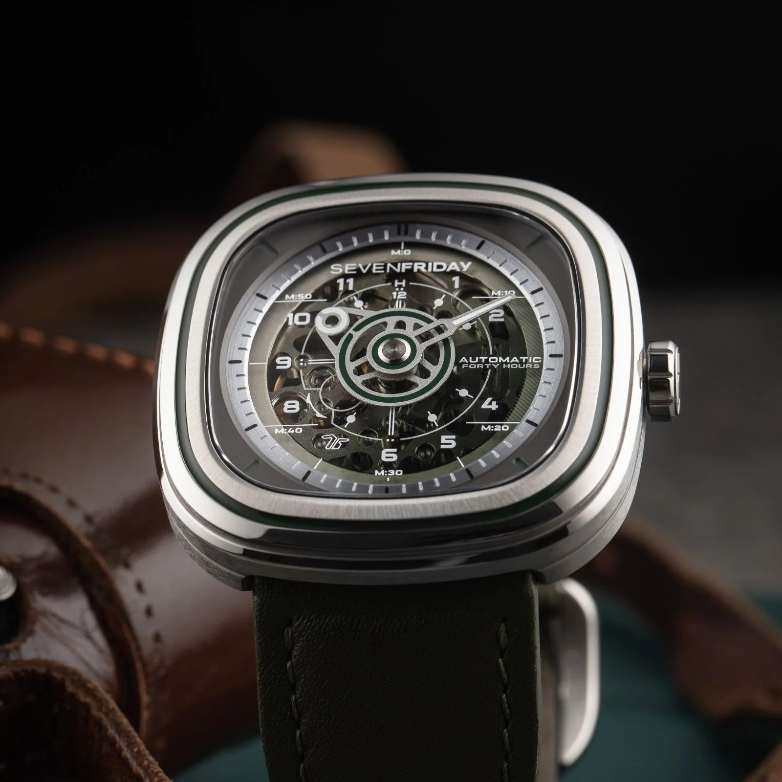SevenFriday T1/06 GREEN-T Automatic Men's Watch| T Series