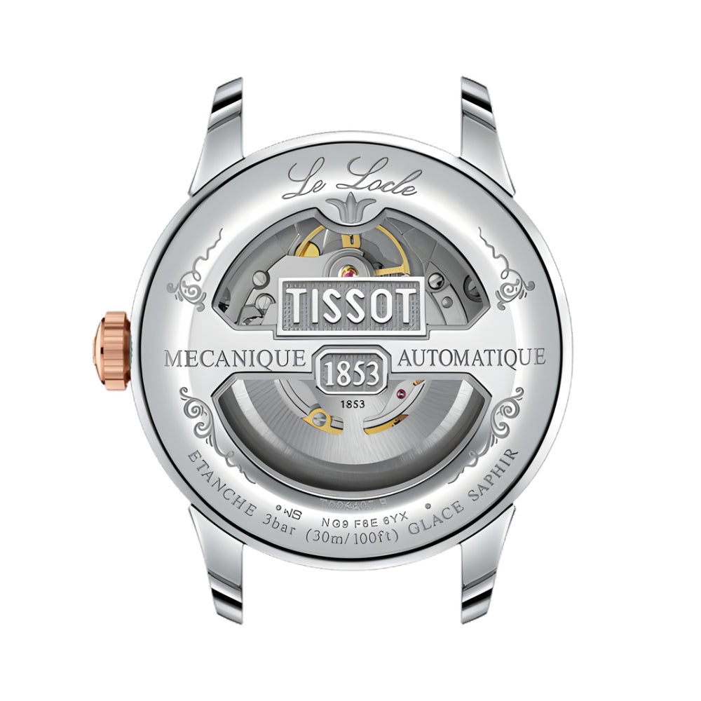 Tissot Le Locle Powermatic 80 White Dial Men's Watch T006.407.22.033.00