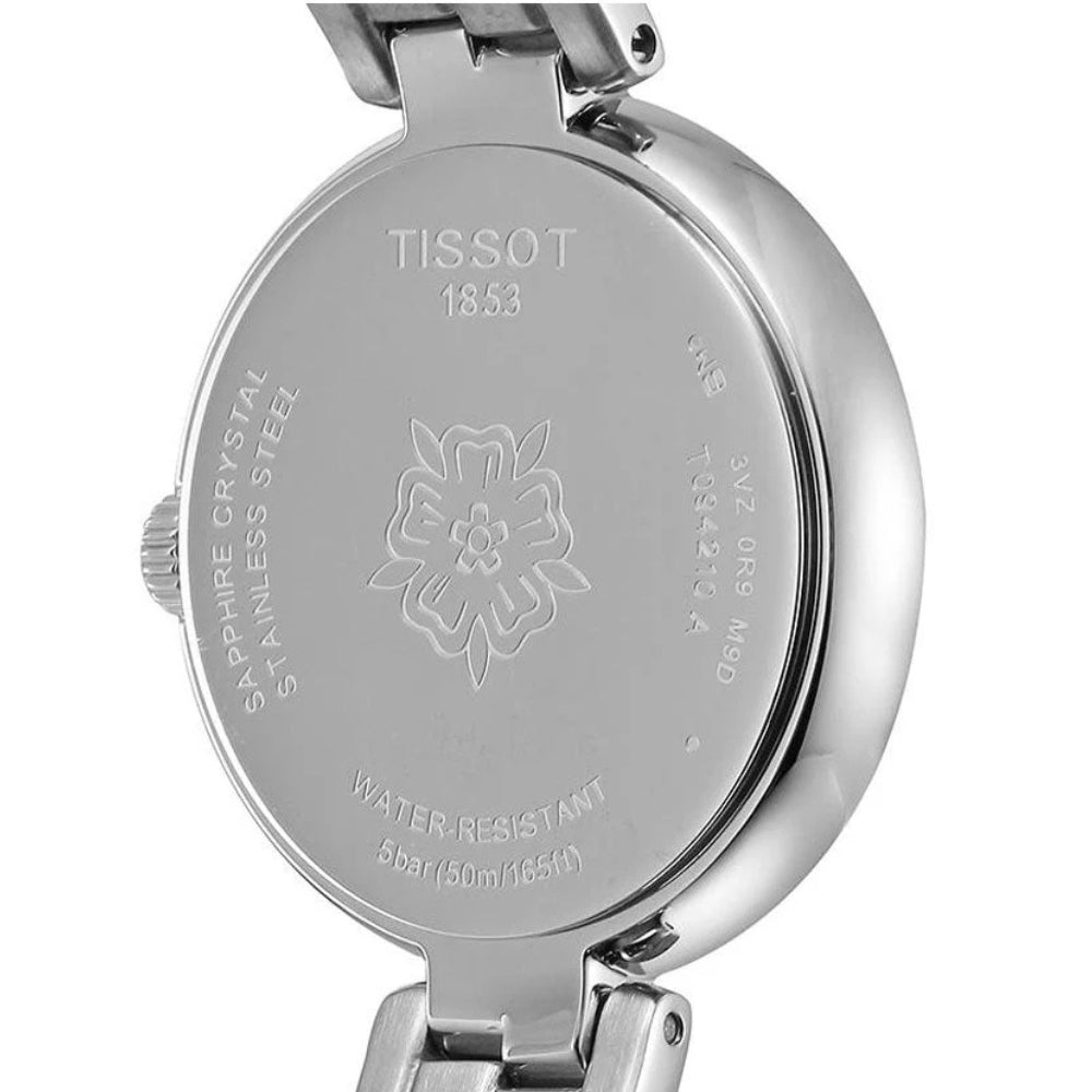 Tissot Flamingo White MOP Diamonds Dial Ladies Watch | T094.210.11.116.01