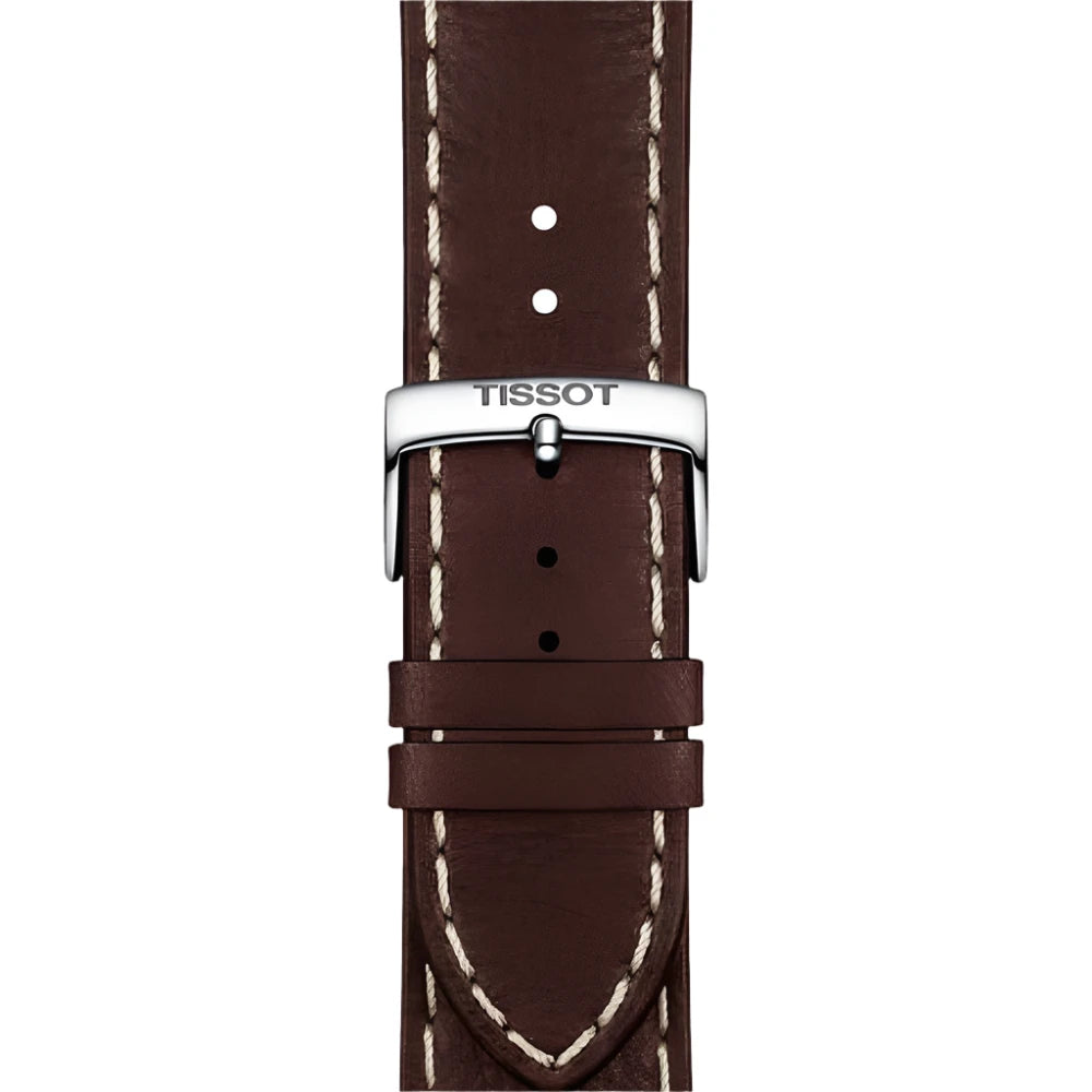 Tissot PR 100 Sport Gent Brown Leather Strap Watch | T101.610.16.031.00